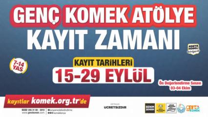 Konya&rsquo;da &ccedil;ocuklar i&ccedil;in yeni d&ouml;nem başlıyor! Gen&ccedil; KOMEK&rsquo;te kayıtlar a&ccedil;ıldı