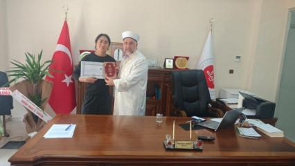 Mardin'e gezmeye geldi! G&uuml;ney Koreli turist M&uuml;sl&uuml;man oldu
