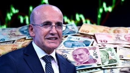 Bakan Şimşek'ten &ccedil;arpıcı yorum! 'En az 7 puan daha aşağıda olurdu'