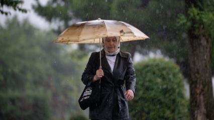 Meteoroloji uyardı: Sıcaklıklar 8 derece birden d&uuml;şecek! Kuvvetli yağış geliyor
