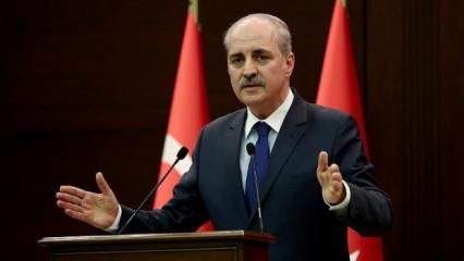 Numan Kurtulmuş'tan Bak&uuml; mesajı