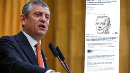 &Ouml;zg&uuml;r &Ouml;zel bu kez Fransız Le Figaro &uuml;zerinden T&uuml;rkiye'yi hedef aldı