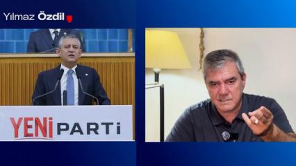 Yılmaz &Ouml;zdil'den Yeni Parti ile ilgili &ccedil;arpıcı tespitler