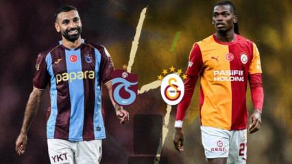 Trabzonspor - Galatasaray! İlk 11'ler belli oldu