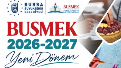 Bursa'da yeni d&ouml;nem heyecanı! BUSMEK, kayıtları başladı 