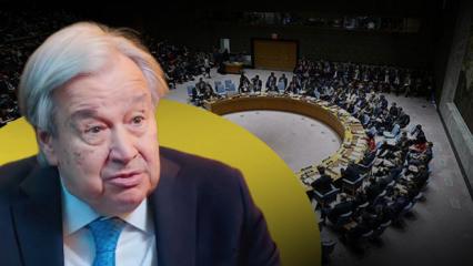 Guterres'ten giderayak BM ve İsrail itirafı: BMGK fel&ccedil;