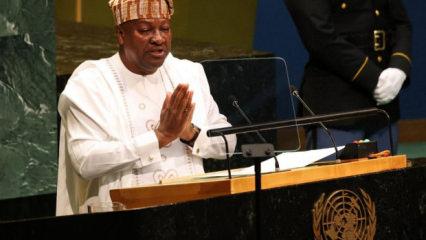 Afrikalı lider Mahama, BM'de isyan etti! 'Yardım istemiyoruz'