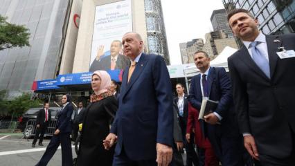 Erdoğan'dan New York&rsquo;ta baş d&ouml;nd&uuml;ren maraton!