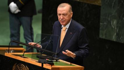 Cumhurbaşkanı Erdoğan'ın BM konuşması d&uuml;nya medyasında