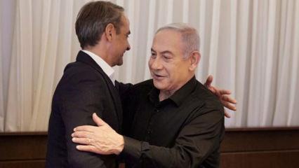 Netanyahu kucaklaşması Atina&rsquo;yı b&ouml;ld&uuml;: &ldquo;D&uuml;nya dışlıyor, siz sarılıyorsunuz&rdquo;