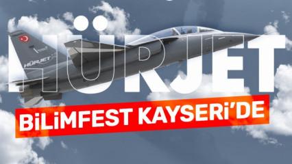 H&uuml;rjet ve T&uuml;rk Yıldızları, 8&rsquo;inci Bilimfest Kayseri&rsquo;de g&ouml;ky&uuml;z&uuml; tutkunlarıyla buluşacak