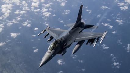 Almanya'da F16 d&uuml;şt&uuml;