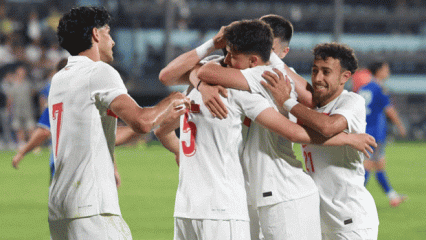 Avrupa Şampiyonası yolunda kritik puan! &Uuml;mit Milli Takım play-off'u garantiledi