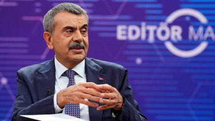 Bakan Tekin'den Manisa'daki okul &ouml;n&uuml; saldırısına ilişkin a&ccedil;ıklama