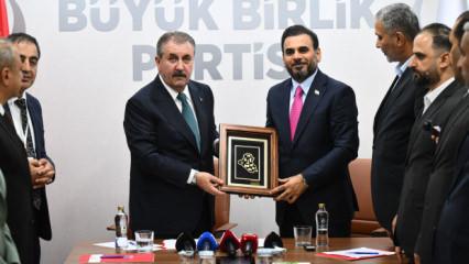BBP lideri Destici Irak heyetiyle g&ouml;r&uuml;şt&uuml;: G&uuml;ndem Kalkınma Yolu ve ter&ouml;rle m&uuml;cadele