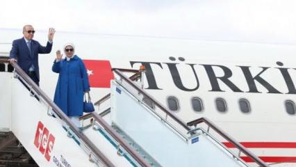 Cumhurbaşkanı Erdoğan ABD'den ayrıldı