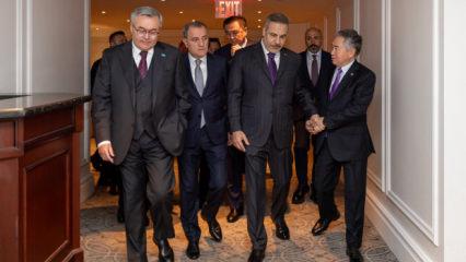 Diplomaside T&uuml;rk D&uuml;nyası mesaisi! Fidan TDT Toplantısı'na katıldı