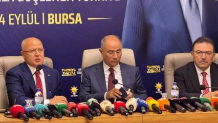 Efkan Ala'dan sivil anayasa ve g&uuml;&ccedil;l&uuml; siyaset vurgusu