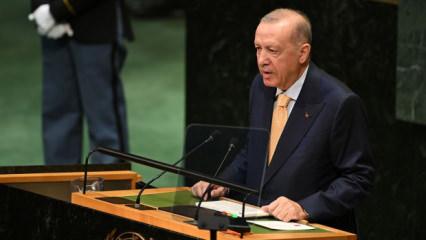 Erdoğan BM'de d&uuml;nyaya yapay zeka &ccedil;ağrısı: Vakti &ccedil;oktan geldi