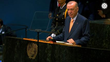 Erdoğan BM'de flaş &ccedil;ağrı yapıp y&uuml;zlerine haykırdı: Boğma girişimi h&uuml;srana uğrayacak!