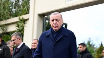 Erdoğan cuma namazını Hz. Ali Camisi'nde kıldı