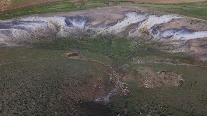 Erzincan&rsquo;ın bilinmeyen travertenleri: Ağ Nene Tepesi hikayesi ile dikkat &ccedil;ekiyor