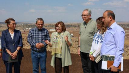 Başkan Şahin, yeni tugay alanında incelemelerde bulundu