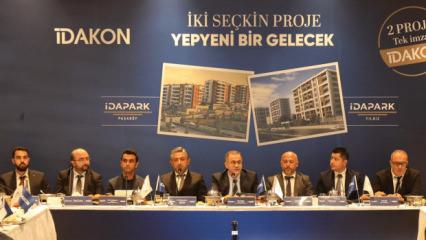 İdakon Yapı İstanbul'daki iki yeni konut projesini tanıttı