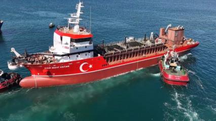 İlk yerli ve milli tarama gemisi suya indi!