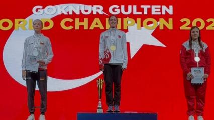 İtalya'da bayrağımız zirvede! Milli sporcumuz d&uuml;nya şampiyonu