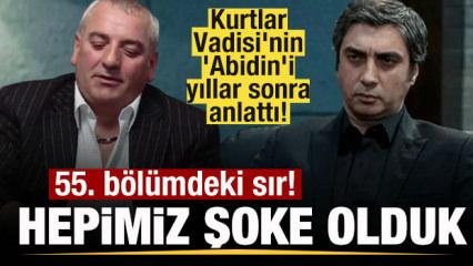 Kurtlar Vadisi'nin 'Abidin'i yıllar sonra anlattı! 55. b&ouml;l&uuml;mdeki sır! Hepimiz şoke olduk