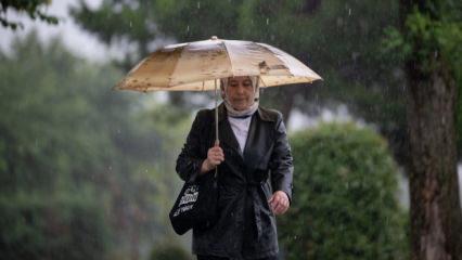 Meteoroloji uyardı: Sıcaklık 6 derece birden d&uuml;şecek! Kuvvetli yağış geliyor