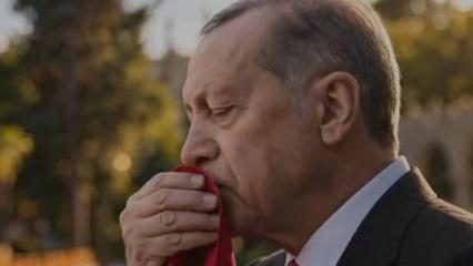Şanlıurfa B&uuml;y&uuml;kşehir Belediyesi filminde tarih, teknoloji ve T&uuml;rkiye y&uuml;zyılı ve Cumhurbaşkanı Erdoğan aynı karede