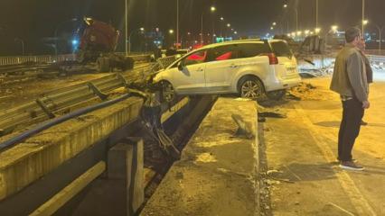 Tır ile otomobiller &ccedil;arpıştı: &Ouml;l&uuml; ve &ccedil;ok sayıda yaralı var