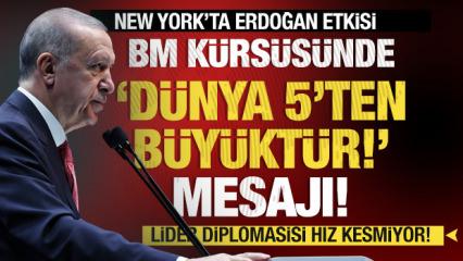 T&uuml;rkiye, BM marjında New York&rsquo;ta b&uuml;y&uuml;k etki &uuml;retiyor
