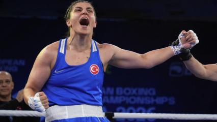 Yine tarih yazdı! Busenaz S&uuml;rmeneli, Avrupa şampiyonu