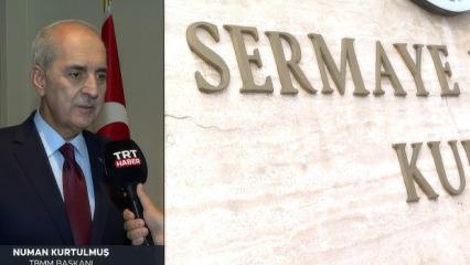 TBMM başkanı Kurtulmuş fon soruşturması hakkında konuştu