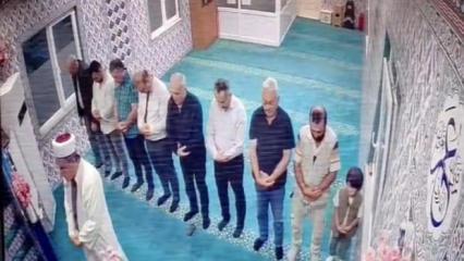 Trabzon'da y&uuml;rekleri ısıtan g&ouml;r&uuml;nt&uuml;: 5 yaşındaki Altan'ın imam sevgisi kamerada