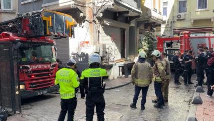 Beyoğlu'nda yangın paniği