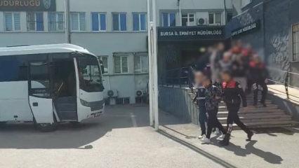 Bursa'da fuhuş operasyonu: 21 kadın kurtarıldı 12 ş&uuml;pheli g&ouml;zaltına alındı