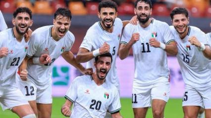 Filistin Milli Takımı &Ccedil;in'i 5 golle yendi!