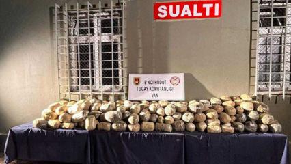 Hudut hattında zehir tacirlerine darbe: 412 kilo uyuşturucu yakalandı