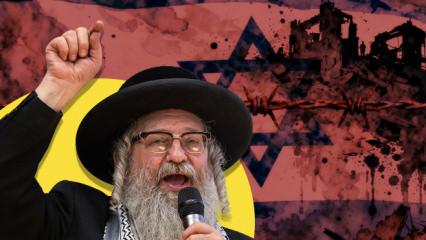 'İsrail'in Varlığı Tevrat'a İsyan!' Haham Yisroel Dovid Weiss T&uuml;rkiye'ye de mesaj verdi