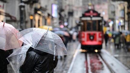 İstanbul Valiliği sağanak i&ccedil;in uyardı: Perşembeye kadar s&uuml;recek