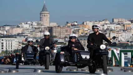 İstanbul&rsquo;da turistlerin yeni g&ouml;zdesi: Sepetli motosiklet turları