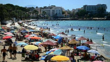 Kuşadası'nda 'sarı yaz' bereketi: Otellerde doluluk y&uuml;zde 70'i aştı