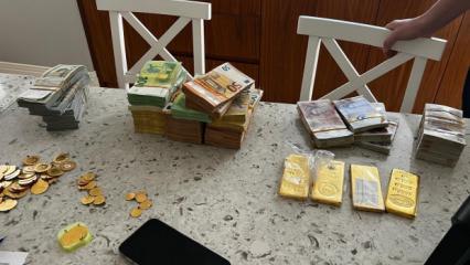 Mersin'de yolsuzluk soruşturması: Ş&uuml;phelinin evinden servet &ccedil;ıktı