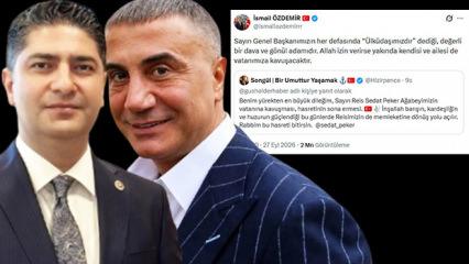 MHP'den dikkat &ccedil;eken Sedat Peker a&ccedil;ıklaması: &Ccedil;ok yakında...
