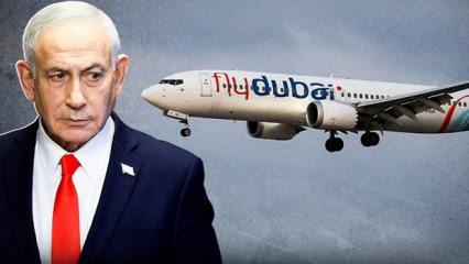 Netanyahu'dan Flydubai a&ccedil;ıklaması: G&ouml;nderen ağır bedel &ouml;deyecek
