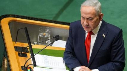 Netanyahu'nun BM k&uuml;rs&uuml;s&uuml;ndeki k&uuml;stah tavırları İsrail basınında tepki &ccedil;ekti